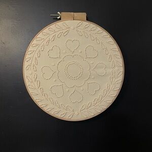 Candle wicking wall decor